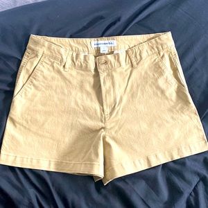 Khaki shorts. New!